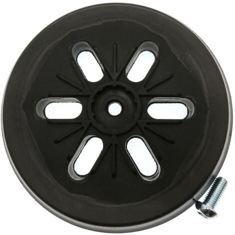 Plateau de ponçage 150 mm - Pour ponceuse excentrique Bosch Gex 150 Ac, Pex 15 Ae, Gex 150 Turbo - 150 mm avec vis Poweka,DEBUNS