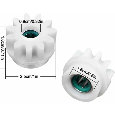 Lot de 3 roulements à pédale de rechange pour balai à franges Vileda/O-Cedar Easywring RinseClean,DEBUNS