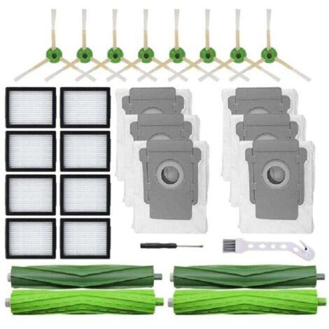 Lot De 6 Filtres HEPA Lavables Pour IRobot Roomba 505 Combo / 405 Combo - Réutilisables - Filtration Pollen Et Poils D'Animaux