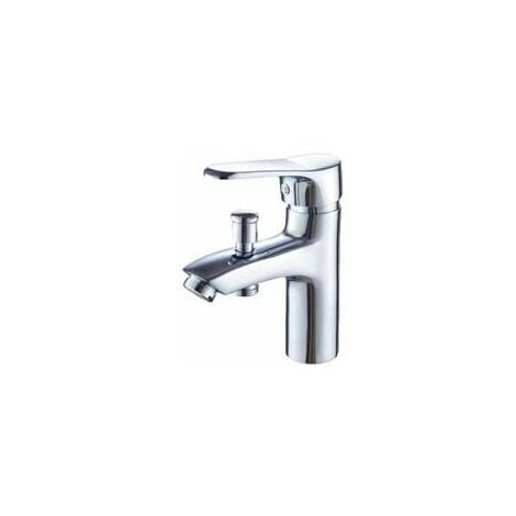 Robinet de Douche Monotrou à Double Usage - Eau Chaude et Froide en Alliage..DEBUNS