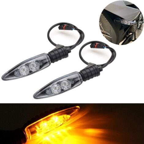 Pour- R1200GS Adv F650GS R1200R S1000R S1000RR F800GS K1300S G310R/GS Clignotant Clignotants LED Indicateurs..DEBUNS