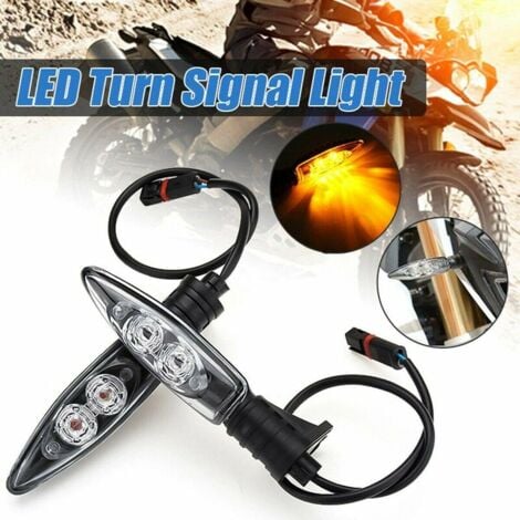 Pour- R1200GS Adv F650GS R1200R S1000R S1000RR F800GS K1300S G310R/GS Clignotant Clignotants LED Indicateurs..DEBUNS