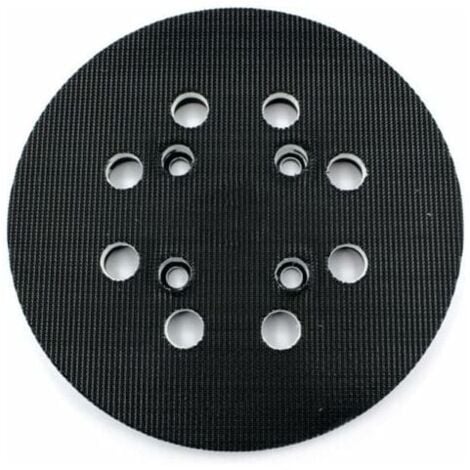 Plateau de ponçage pour Bosch (Ø 125 mm, dureté moyenne avec système accessoires pour ponceuse excentrique PEX 300/400 AE / 4000 AE / Advanced Orbit 18..DEBUNS