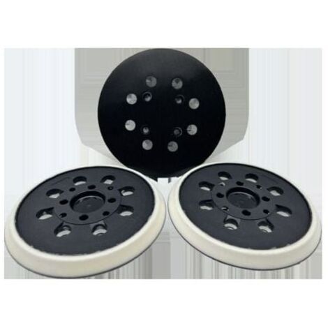Plateau de ponçage pour Bosch (Ø 125 mm, dureté moyenne avec système accessoires pour ponceuse excentrique PEX 300/400 AE / 4000 AE / Advanced Orbit 18..DEBUNS