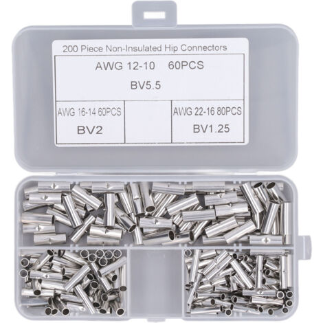 Lot De 20 Bornes Femelles Spade Pour Câbles 2,8 mm – Uxcell, Neuves Sous Emballage