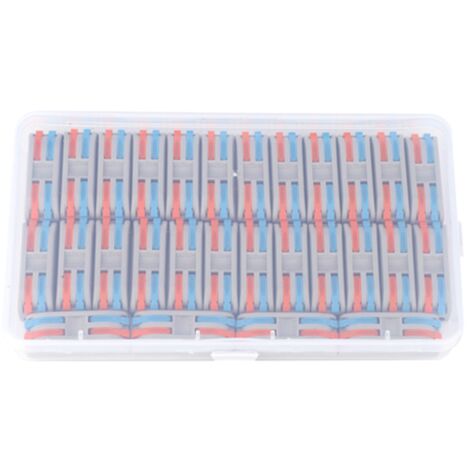 Respicefinem Clips Point 13×9×4 20Pcs 4 Color Thread Anti