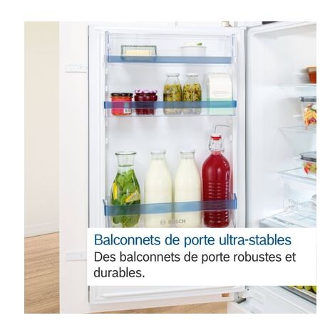 Réfrigérateur encastrable 1 porte KIR81VFE0, Série 4, 310 litres,  Pantographes