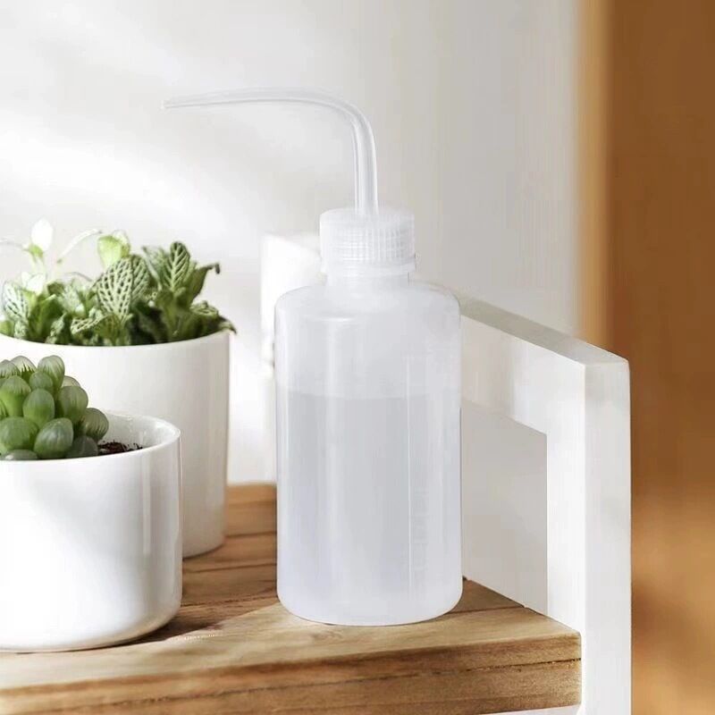Ahlsen 3 Pcs flacons souples 250 ml avec pipette étroite,Arrosoir, Plastique De SéCurité Squeeze,Flacons de Lavage à Squeeze pour plantes,économie naturelle bouchons pour les 3