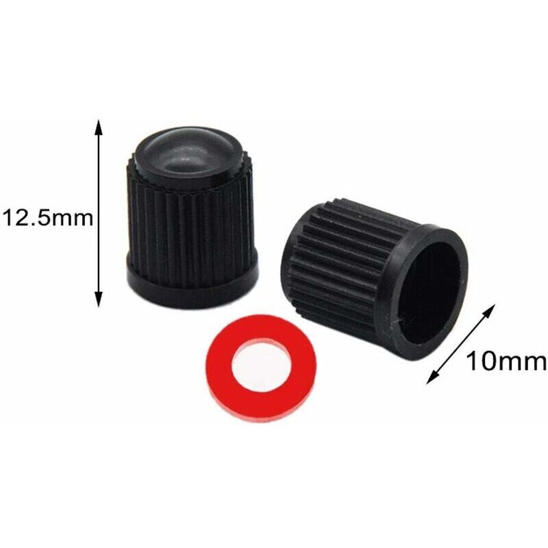 Lot De 100 Bouchons Pour Trous De Jante Vélo - Diamètre 7.3-9.3mm, Plastique ABS, Remplace Le Ruban De Jante