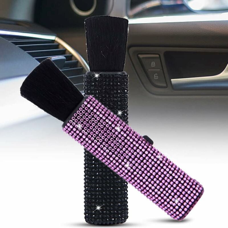 2PCS Brosse Nettoyage Voiture,Pinceau Detailing Auto,Pinceaux Nettoyage  Voiture,Brosse Nettoyage Voiture Interieur Pinceau Detailing - Cdiscount  Auto