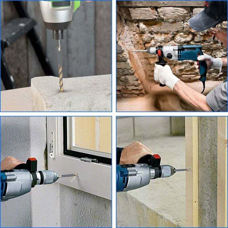 NBB Forets Diamantés à Tige Triangulaire Couronne Diamantée