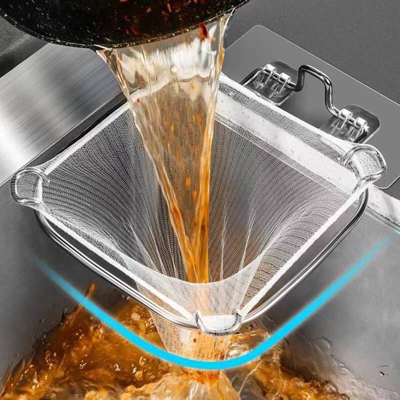 Panier évier Forme Cygne Acier Inox - Passoire Multifonction égouttoir Cuisine - Anti-obstruction