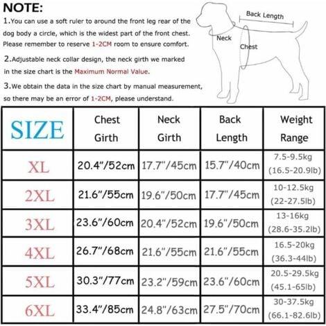 Ahlsen Manteau Imperméable pour Chien Veste Chaude d'hiver Vêtements de Chiot Coupe-Vent Gilet Réfléchissant pour Taille Petit Moyen Grand Chiens - Doublure en Polaire, avec Trou pour Harnais, Rouge(3
