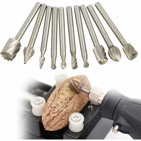 10 x Meule Meule Pointe pour Dremel Proxxon Ponceuse