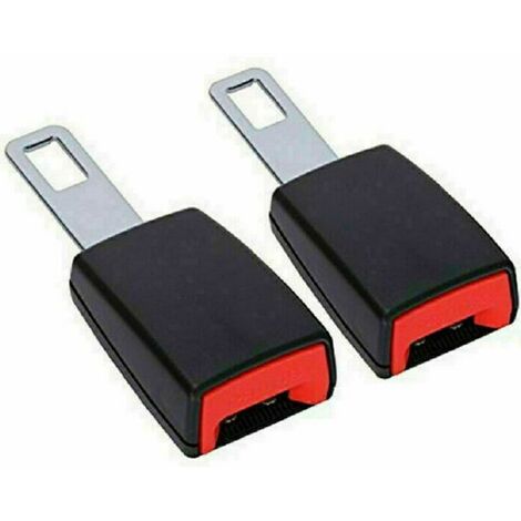 Ahlsen 2X Clip De Verrouillage De Boucle D'Extension De Ceinture De Sécurité De Voiture Réglable