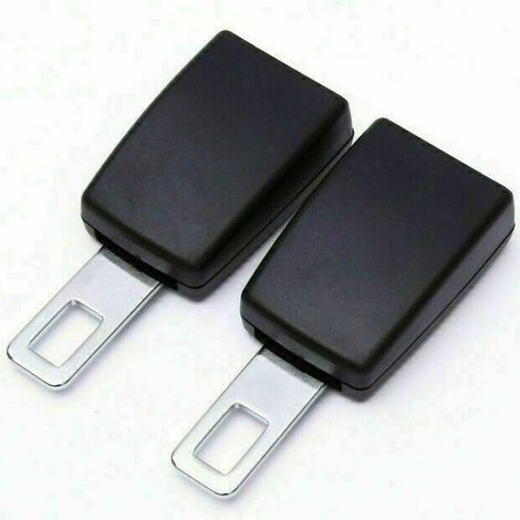 Ahlsen 2X Clip De Verrouillage De Boucle D'Extension De Ceinture De Sécurité De Voiture Réglable