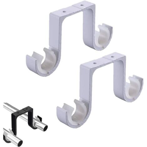 Lot De 40 Clips Adhésifs Double Face - Pour Affiches, Rideaux De Douche, Décoration Murale - Mini Pinces à Ressort