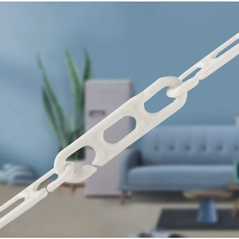 Connecteurs Angle Droit Pour étendoir – 2 Pièces En Plastique Robuste, Diamètre 22 Mm. Pour Assembler Tringles à Vêtements Facilement