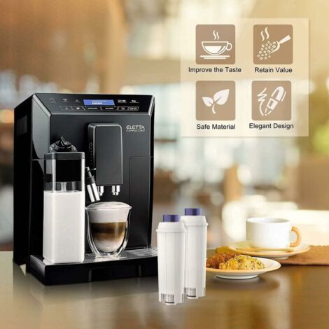 6 Filtres Machine à Café Aqualogis AL-S002 Compatible DeLonghi DLSC002 ECAM ETAM
