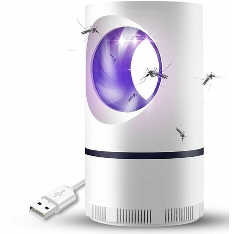 Anti Tueur D'insecte Piège UV Lampe Électrique tueur de Moustique Lampe  Portable USB LED Lumière
