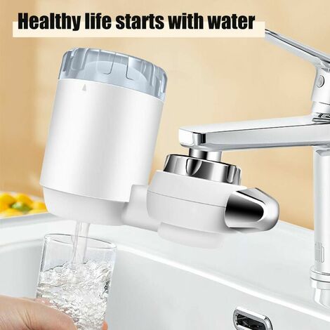 Filtre à Eau Pour Robinet De Cuisine Aecera - 6 étages De Filtration, Charbon Actif, élimine Chlore Et Métaux Lourds