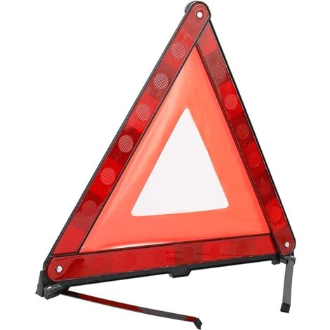 ZephyrCraft Triangle de signalisation pour voiture - Pliable - Triangle