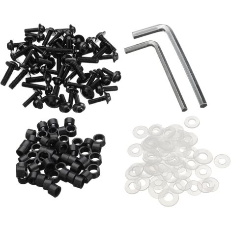 Fairing Bolt Kit For Yamaha YZF R6 (1999-2002) – 130-Piece Stainless Steel Screws & Washers, Easy Installation