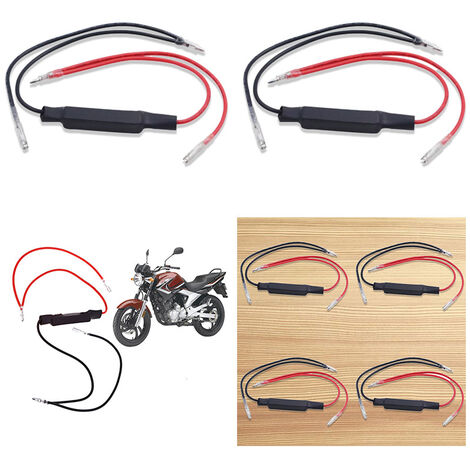 4x Entretoises Clignotants Moto Pour Suzuki Bandit - Adaptateur Étanche