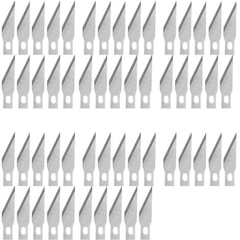 Lames De Scalpel #10 Et #11 (lot 50/50) + Manche #3, Acier Carbone, Stériles, Pour Dermaplaning Et Chirurgie