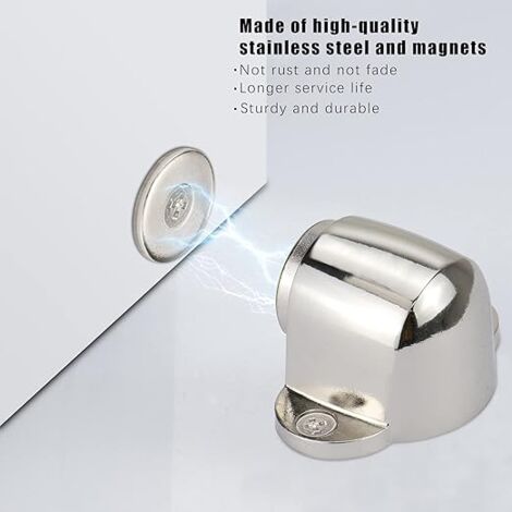 Fermeture Magnétique En Acier Inoxydable Pour Bracelet - Diamètre Intérieur 10mm, épaisseur 3mm