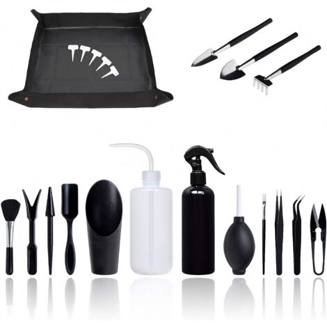 Kit D'outils Bonsaï DUGYIRS - Mini Outils Jardinage Pour Plantes Succulentes, Rempotage Et Entretien