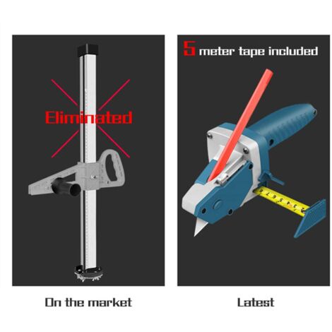Coupeurs De Cloison S Che Outil De Coupe Pour Plaques De Pl Tre Outil Avec Ruban Mesurer