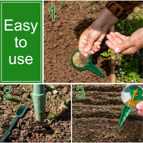Mini Semoir, Distributeur De Graines à 5 Vitesses, Petits Outils De Plantation, Semoir Manuel Et
