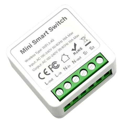 Bouton Poussoir 2.4GHz Interrupteur Bouton Intelligent Télécommande Bouton Sans Fil NEUF