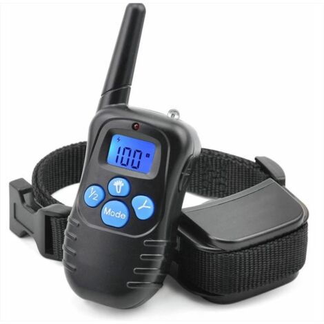 Ahlsen Collier de dressage de chien à distance étanche et rechargeable pour chien avec bip vibrant collier de dressage obéissance de chien électrique pour chiens de toutes tailles