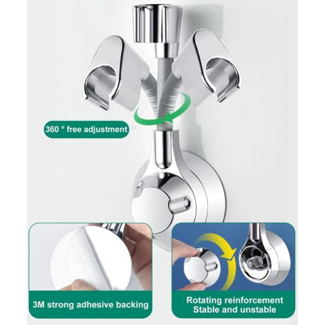 Support Pommeau De Douche Sans Percernull
