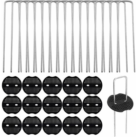 Lot De 800 Piquets De Fixation, Piquet Ancrage Sol Jardin, Sardines