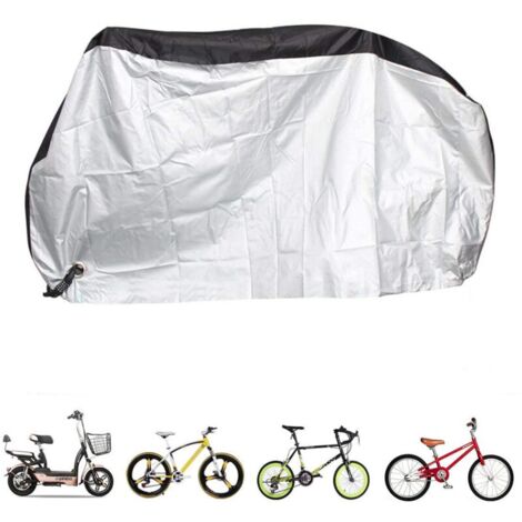 Lot De 3 Housses Vélo Imperméables - Protection Pluie UV Poussière - 200x100 Cm