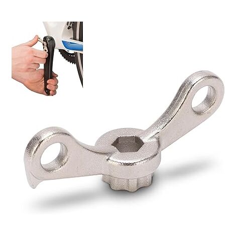Outil De Démontage De Pédalier De Vélo Compatible Avec TL-FC39 SM-CRE80 EP8, 52 G/150 G, Noir (alliage D'aluminium