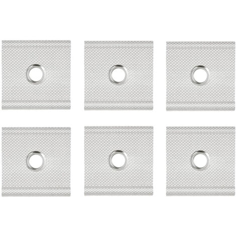 Butoirs MULTIBROS Pour Rail De Fixation - Lot De 4, Tailles 5-6 Mm Ou 8-10 Mm - Pour Auvents, Bâches, Voiles D'ombrage