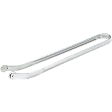 Pince Barbecue Roulette 38cm Inox - Pour Saucisses Et Grillade Facile