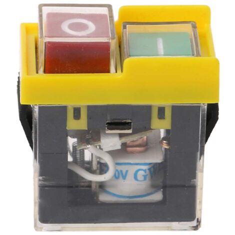 Ahlsen KJD6 AC 250V 6A Étanche Électromagnétique Bouton-Poussoir ...