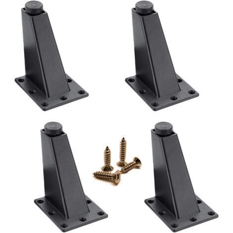 Pieds De Meuble Réglables En Hauteur – En Métal, Diamètre 30 Mm, Hauteur De 60 à 800 Mm – Charge 50 Kg/pièce