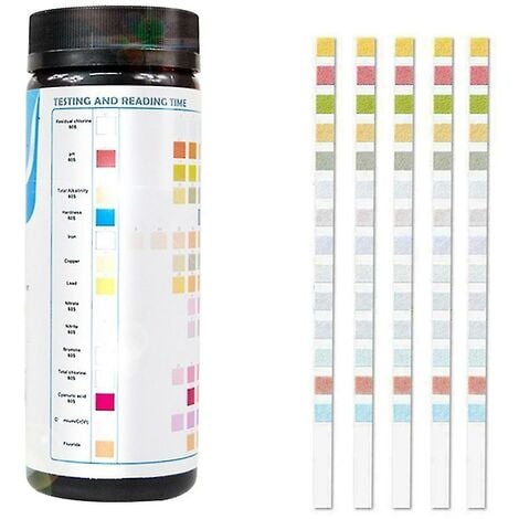 14 in 1 drinking water test kit water quality test for well and tap water 50/100 pieces