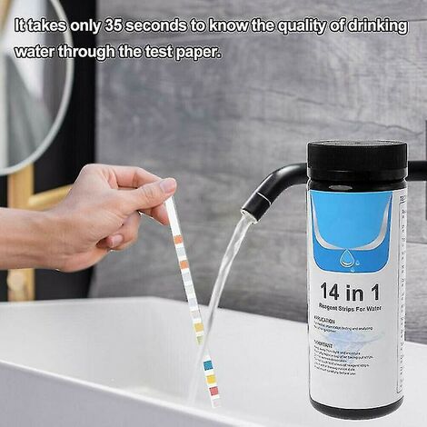 14 in 1 drinking water test kit water quality test for well and tap water 50/100 pieces