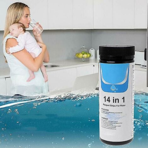 14 in 1 drinking water test kit water quality test for well and tap water 50/100 pieces