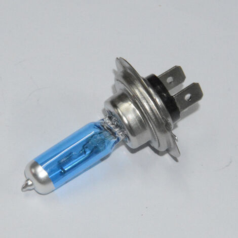 Set of 4 H7 12V 55W bulbs with xenon effect 5500K