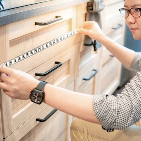 Soft Tape Measure, Pack of 2 Body Measuring Tape Retractable Tape Measure (Y Shape, White)