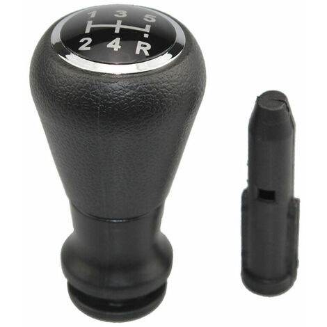 Speed Gear Knob Replacement Parts for Citroen Peugeot206 207 307 308 Black (1/5)