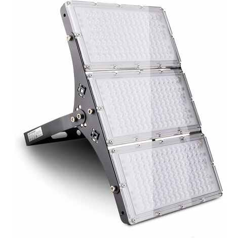 300W Outdoor LED Floodlight 24000LM Security Lighting Waterproof IP66 3000K Warm White Outdoor LED Spotlight for Public Lighting Garage Hallway Garden (1/5)